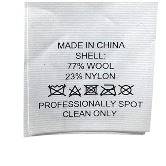 Kate Spade New York Womens Rose Bow Accent Wool Touchscreen gloves Sz XL New - Picture 7 of 8